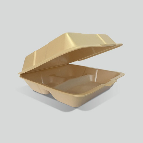Contenedor División Biodegradable Reyma® 9x9 Fecula De Maíz