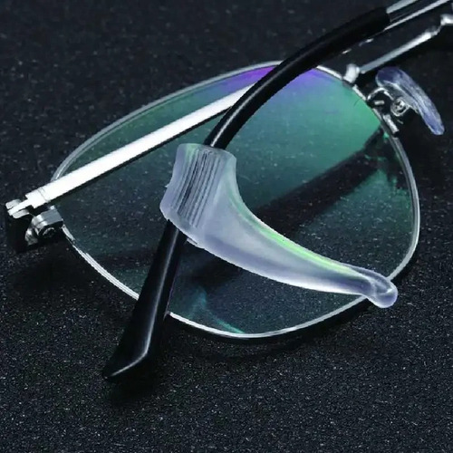 Gancho De Silicona Para Orejas Soporte De Gafas Largas