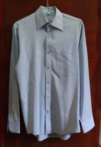 Camisa Azul Claro De Caballero Marca Le Corbusier Talla S