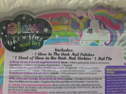 Imagen 6 de 6 de Set Uñas Hot Focus Para Niñas