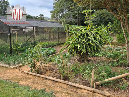 Imagem 26 de 30 de Linda Chácara Com 02 Dormitórios, Terreno Plano, Bosque, Córrego, Pomar, Horta, À Venda, 2000 M² Por R$ 320.000 - Rural - Socorro/sp - Ch0958