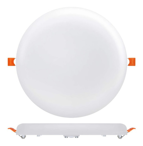 Imagen 7 de 7 de Panel Led 24w De Borde Infinito Incrustar. Gachos Ajustable
