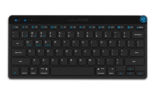 Teclado Wireless Jlab Go Keyboard, 2.4 Ghz + Bluetooth 5