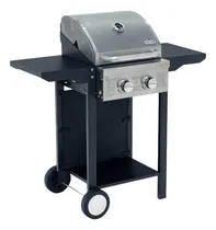 Comprar Barbacoa Parrilla A Gas Fire King Inox Con 2 Quemadores Dimm