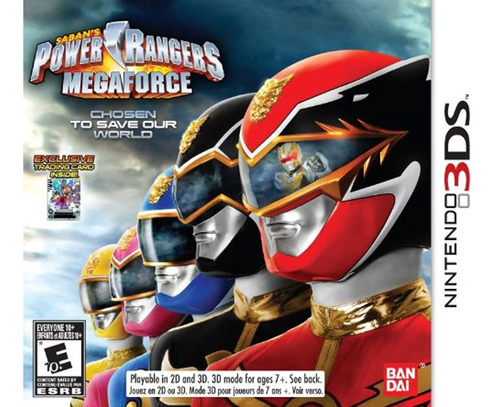 Power Rangers Megaforce - Nintendo 3ds