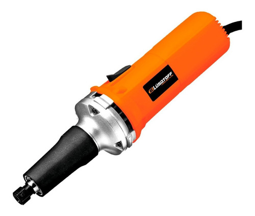 Imagen 1 de 6 de Amoladora recta Lüsqtoff ARL710-8 de 50 Hz color naranja 710 W 220 V + accesorios