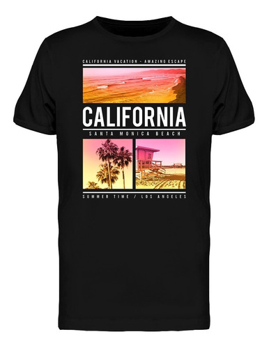 Playera Recuerdos De Vacaciones En California