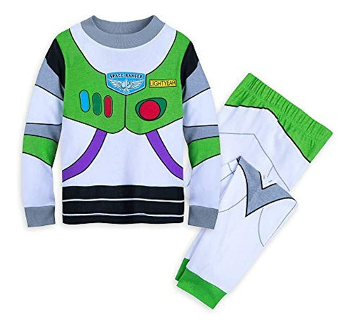 Disney Buzz Lightyear Disfraz De Pj Pals Para Niños