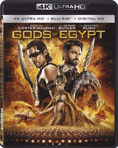 4k Ultra Hd + Blu-ray Gods Of Egypt / Dioses De Egipto