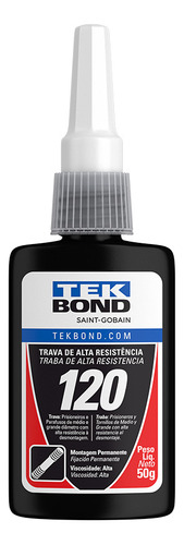 Tornillo adhesivo de bloqueo con pegamento de alto par, 50 g, tornillo fijo TekbondCola Liquid Tekbond