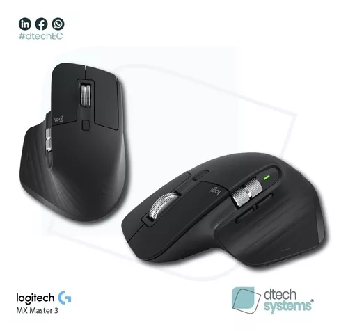 Logitech MX Master 3 Raton Inalambrico Grafito