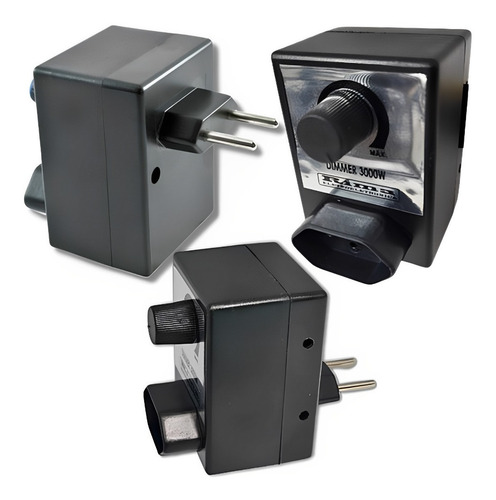 Dimmer Para Esmirilhadeira 3000w Bivolt Com Tomada Dimer Nfe