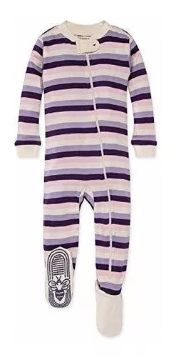 Pijama Para Bebés Y Niñas Pijama Antideslizante,100% Algo 