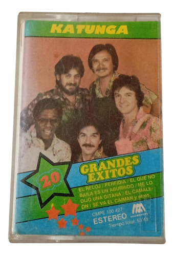 Cassette - Katunga -- Grandes Exitos --microfon (#281 (Usado)