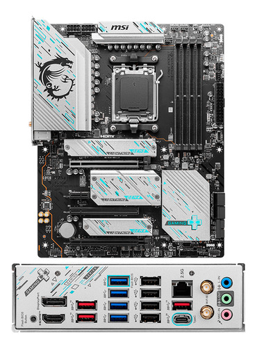 Motherboard Msi X670e Gaming Plus Wifi , Socket Amd Am5, Atx
