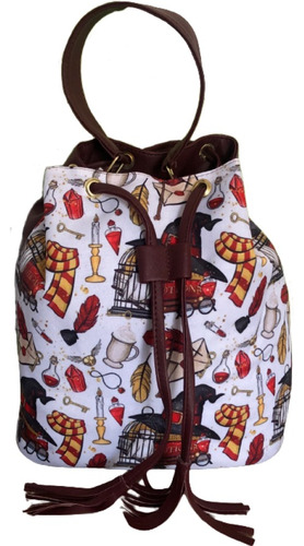 Bolsa Morral Harry Potter Vino Gryffindor