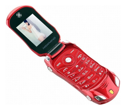 Teléfono Celular Con Botón Abatible Para Luces De Circulació