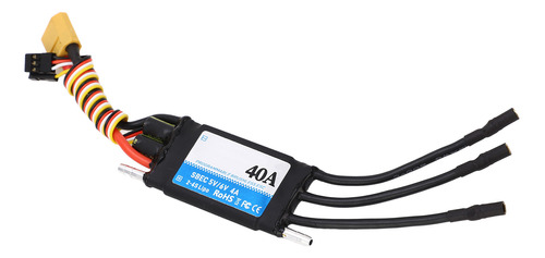 Modelo De Barco Esc Impermeable Bilateral 40a Rc Boat Esc