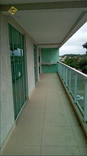 Lindo Apartamento Com 3 Dormitórios À Venda, 145 M² Por R$ 450.000 - Extensão Do Bosque - Rio Das Ostras/rj - Ap0774