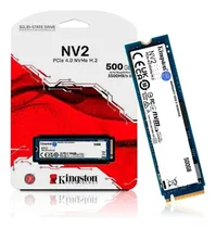 Comprar Ssd Kingston 500gb M.2 Nvme Nv2 2280 Pci-e Gen 4.0 3500mbu002Fs