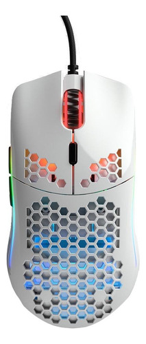Mouse gamer de juego Glorious Model O Minus glossy white