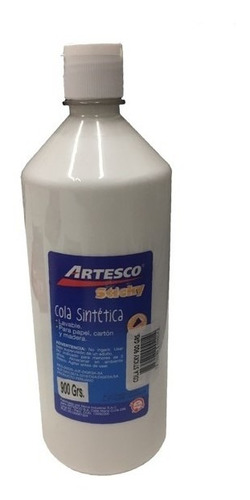 Adhesivo Escolar Cola Vinílica Cascola Blanca 900ml Artesco