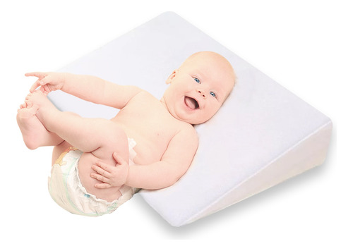  Travesseiro Anti-refluxo Bebê Berço E Cama + Fronha Enxoval