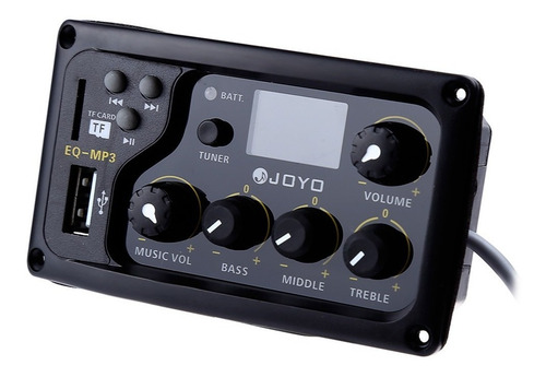Captador Para Violao Joyo Com Playback Mp3 Usb Profissional