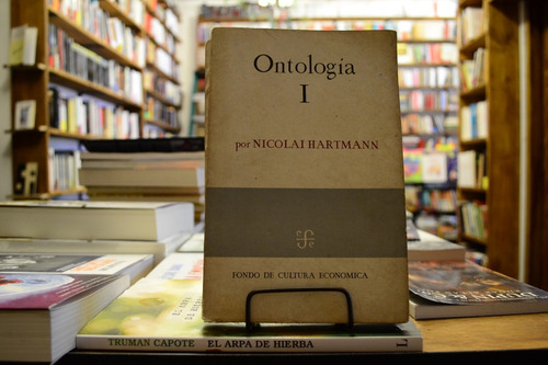 Ontología 1 Por Nicolai Hartmann. (Usado)