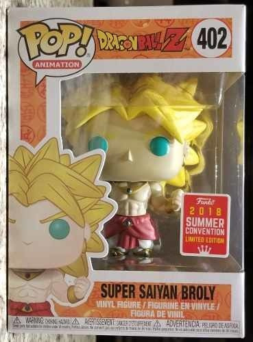 Figura de acción  Broly Super Saiyan de Funko Pop! Animation