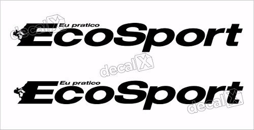 Adesivo Faixas Ford Ecosport 3m Eco009