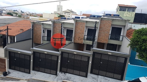 Imagem 2 de 24 de Lindo Sobrado Frontal Novo Alto Padrão Pronto Para Morar À Venda Em Parque São Lucas - 4696