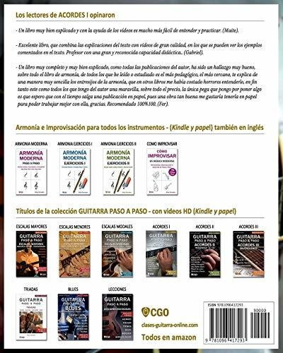Acordes I - Guitarra Paso A Paso: Tríadas, Cuatríadas, Diató