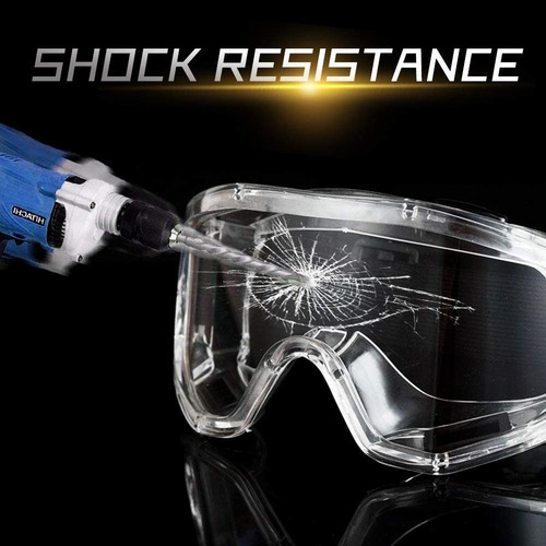 Imagen 2 de 8 de Gafas Antiparras De Proteccion Seguridad Policarbonato Pro