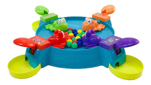 Imagen 4 de 7 de Juego De Mesa Ranitas Glotonas El Duende Azul 6010 Bigshop