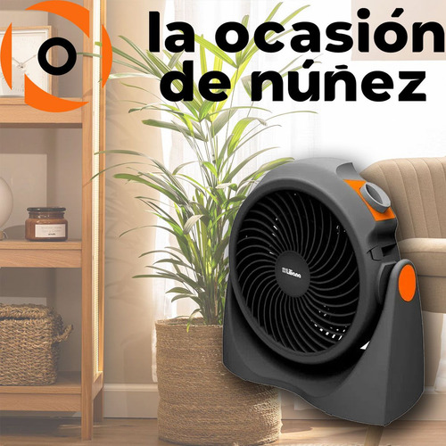 Imagen 3 de 6 de Caloventor Electrico Liliana 1000/2000w Dual Ventilador