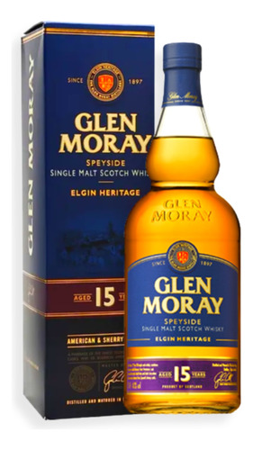 Whisky Glen Moray Elgin Heritage 15 Years 700ml C/estuche