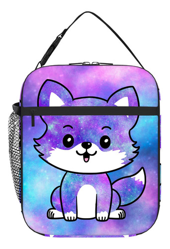 Lonchera Zorro Galaxia Niñas Escuela Kawaii Reutilizable Ais