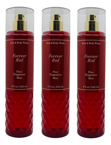 Fine Fragrance Mist Bath & Body Works Forever Red 236 Ml, 3