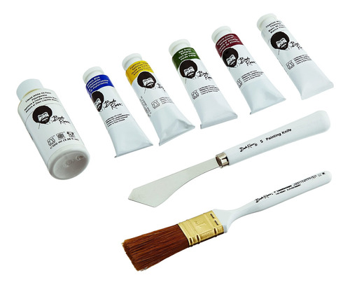 Bob Ross Juego Pintura Basica