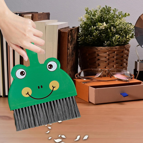 Juego De Mini Cepillo Y Recogedor Mini Cepillo De Limpieza C