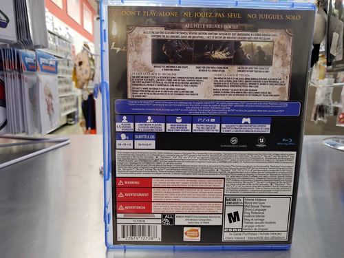 The Dark Pictures House Of Ashes Ps4 Usado (Usado)