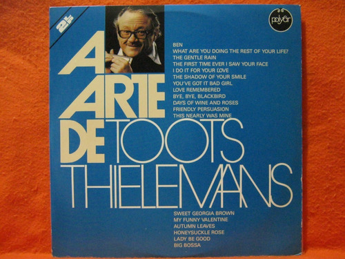 Toots Thielemans A Arte De - Lp Disco De Vinil Duplo