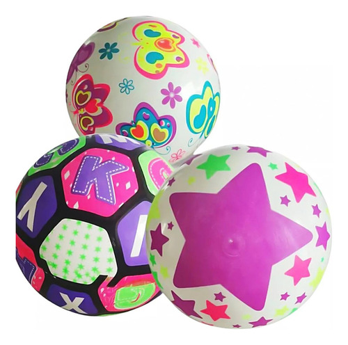 Balones Deportivos , Mxfgw-005, 5 Pzas, #5, Led, Multicolor, Color Multicolor