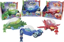 Comprar Pj Masks Gekko Owlette Catboy Vehiculo Deluxe Heroes Pijamas