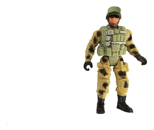 Muñeca Militar De 10 Cm, Modelo Soldado, Móvil, De Policía.