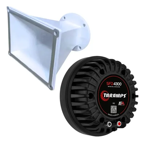 Driver Sfd4300 150w Rms 8 Ohms Taramps Com Corneta 1519 | Frete grátis