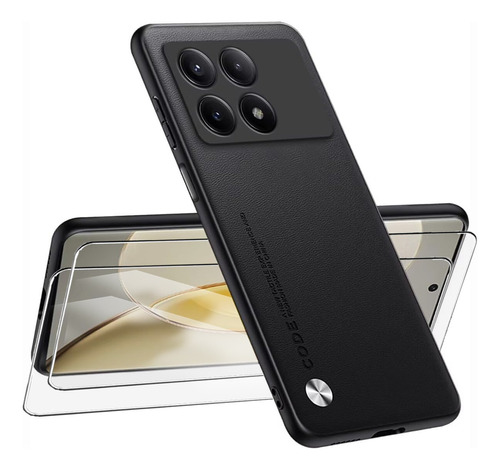 Funda Case Silicona Slim Para Xiaomi Poco X6 Pro 5g + 2 Mica