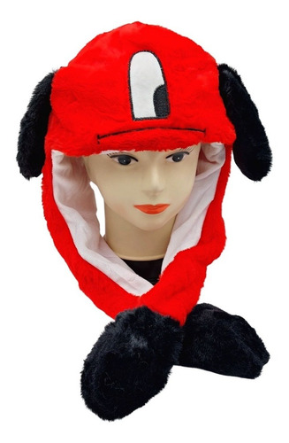 Gorro Niño Infantil Mueve Orejas Con Luces Led Ciclope