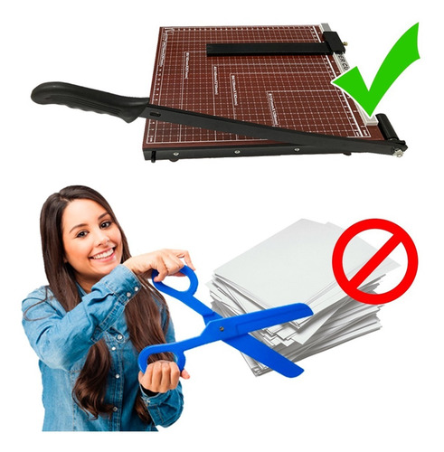 Guillotina Papel Tnt Cortador A4 A5 B5 B6 B7 Oferta Es Metal